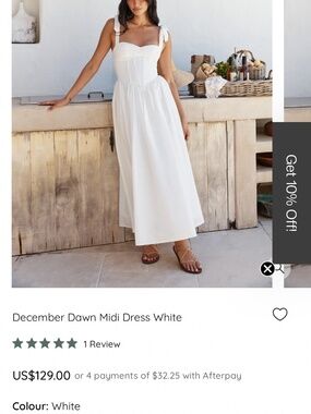 Fortunate One December Dawn Midi dress